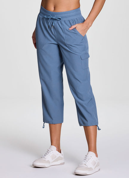 【Raucohouse】Maxi cargo wide sweat capri pants Prime Anywhere Cargo Capri - RBX Active