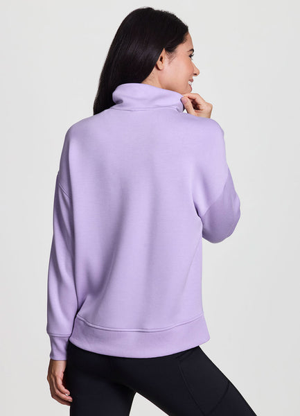 LuxeSoft Mock Neck Quarter Zip – RBX Active