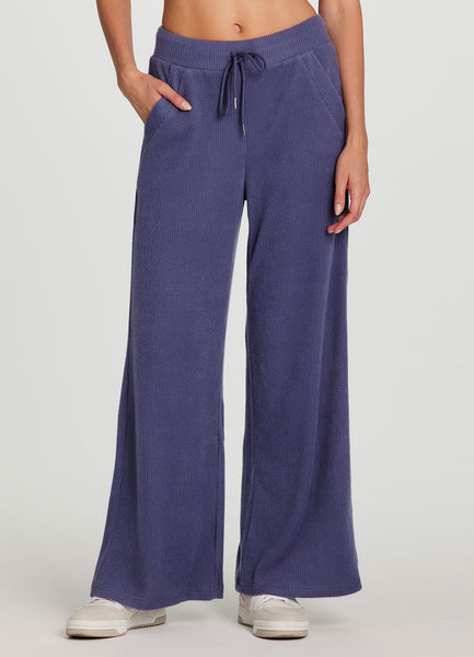 Laidback Ribbed Wide Leg Pant – RBX Active