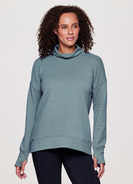 Overlook Jacquard Mock Neck Sweatshirt – RBX Active