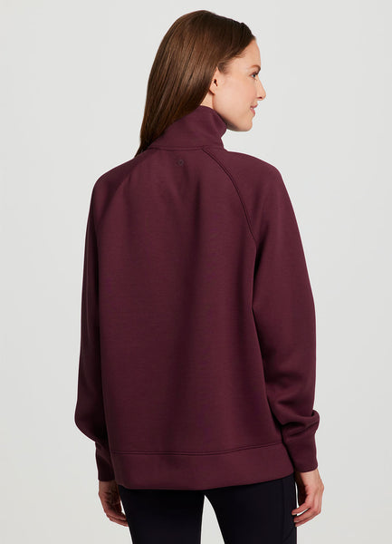 LuxeSoft Oversized Half Zip Pullover – RBX Active