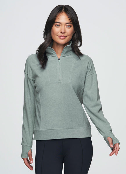 Oliver Plush 1/2 Zip Sweatshirt – RBX Active