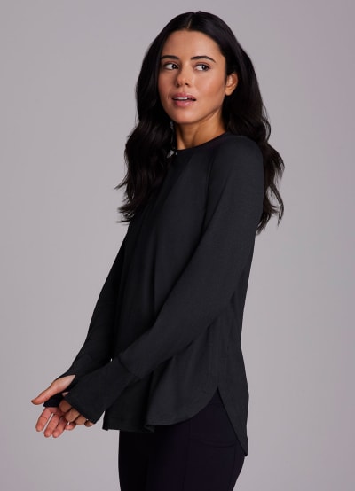 Studio Practice Long Sleeve Tunic Tee
