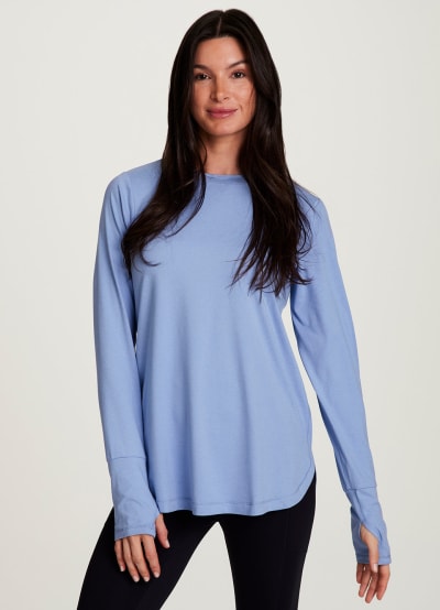 Studio Practice Long Sleeve Tunic Tee