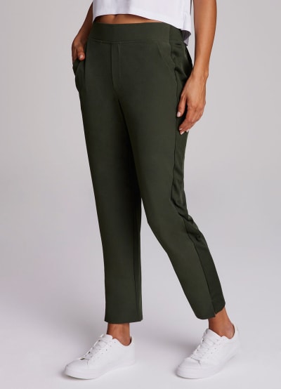 Everyday Ribbed Ankle Pant