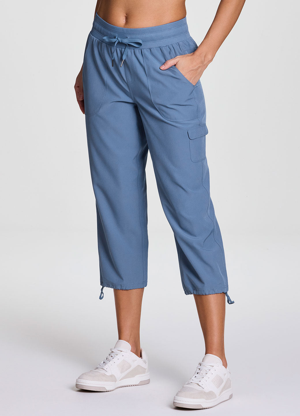 パンツ CERRIC : 25SS / WAIST STRING CAPRI CARGO PANTS (3COLORS) Prime Anywhere Cargo Capri – RBX Active