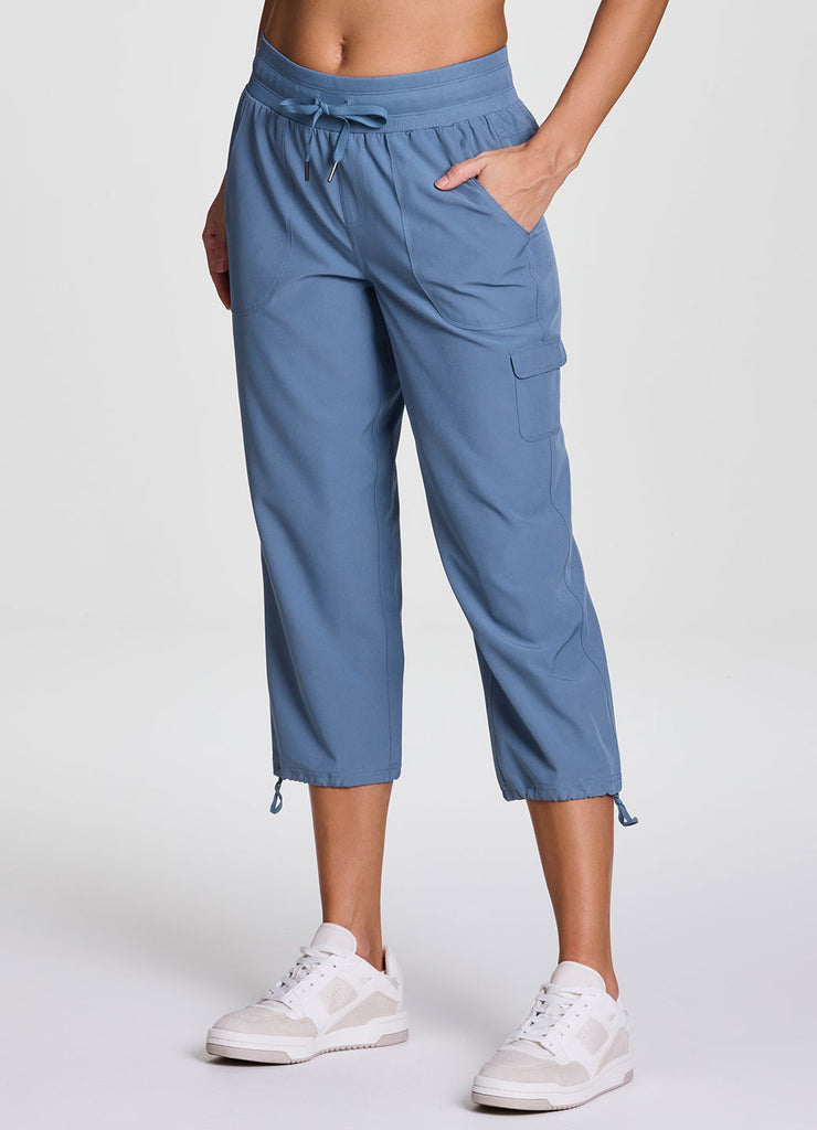 Sweat Pants Women's Lightweight Capri Joggers Capri