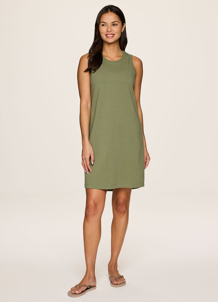 french terry cotton dress French Terry Cotton Wool Dress: Extravagant Asymmetrical Winter Dress
