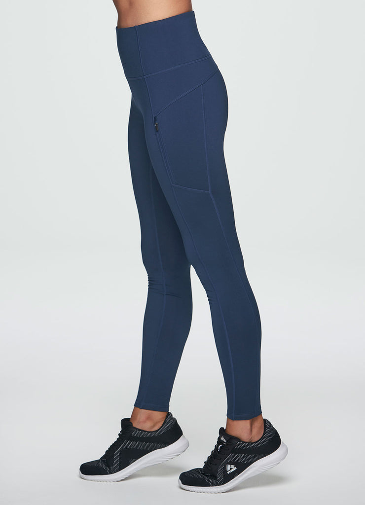 Fleece Lined Zip Pocket Legging – RBX Active