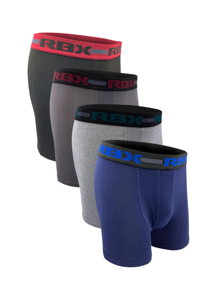 Men's Ultra Soft Boxer Briefs 4-Pack – RBX Active