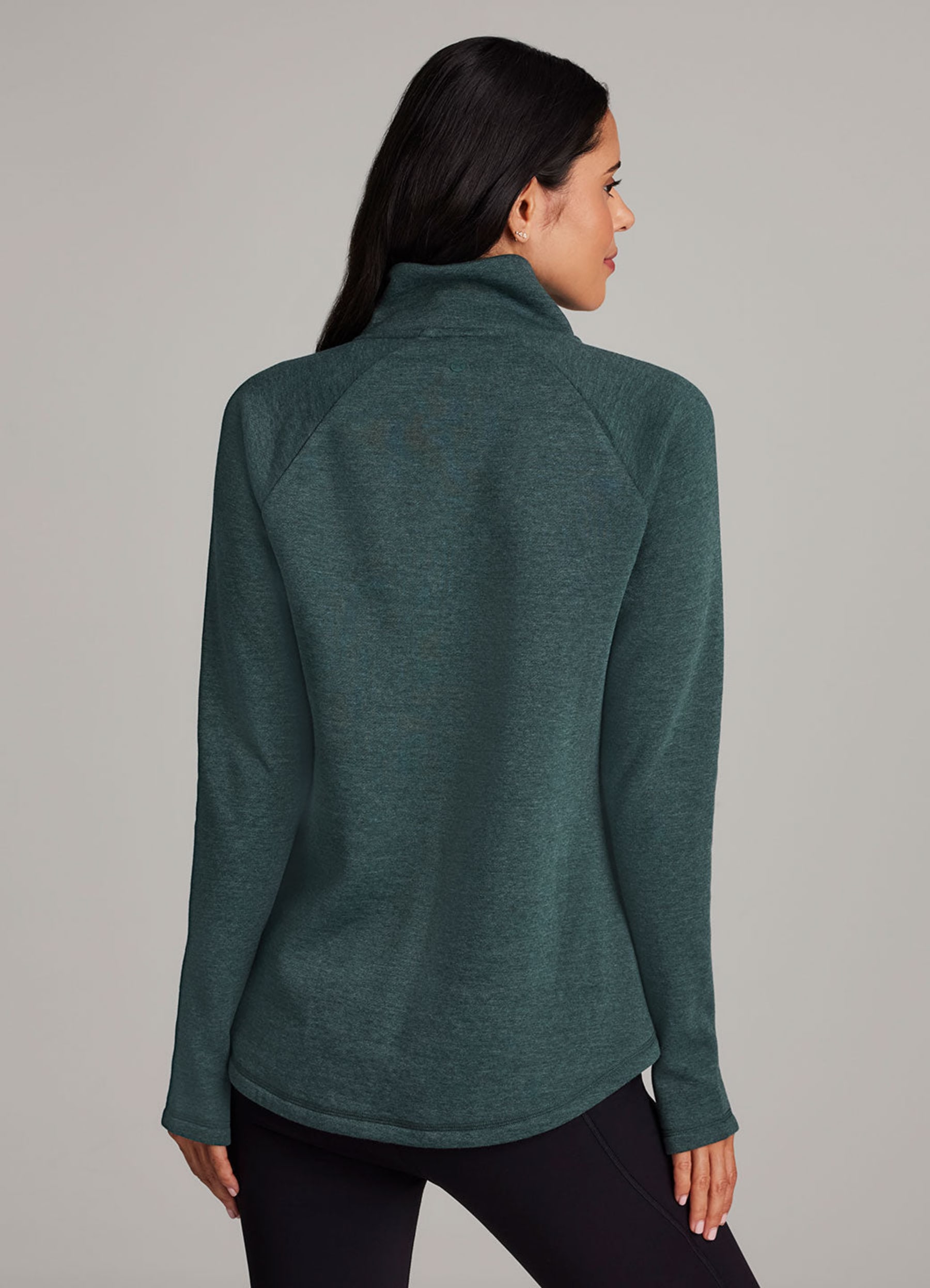 Plus Ready To Roll Fleece Mock Neck Pullover - RBX Active