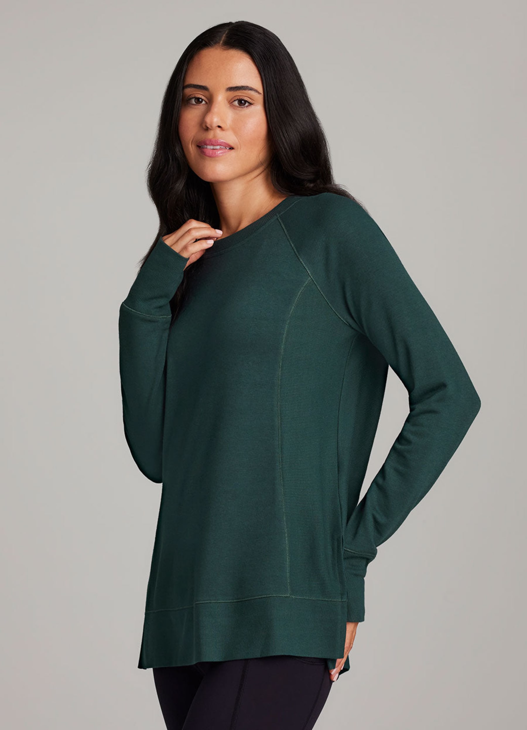 FCRB ストレッチ クルーネック Plus Surrey French Terry Pullover - RBX Active