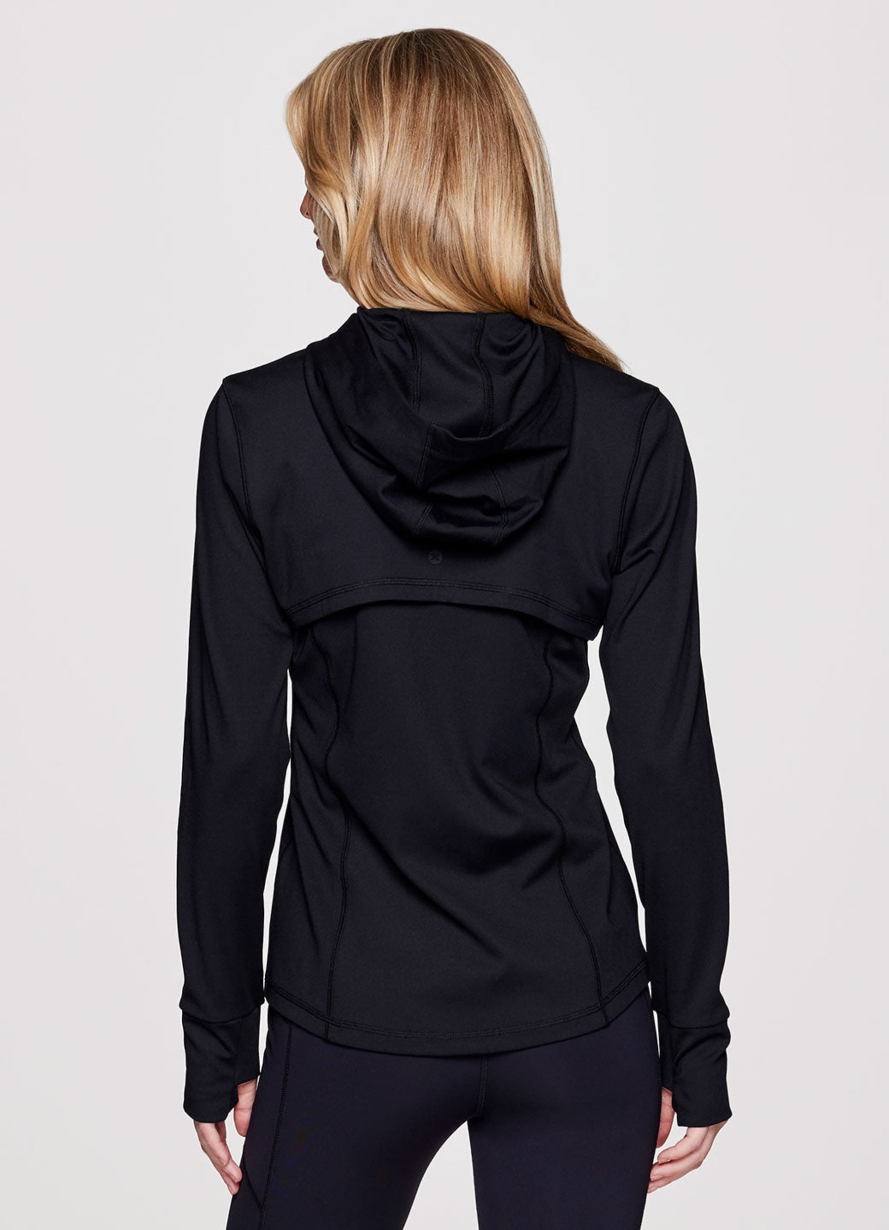 Rbx Active Women s Prime Super Soft Hoodie Jacket Black Small