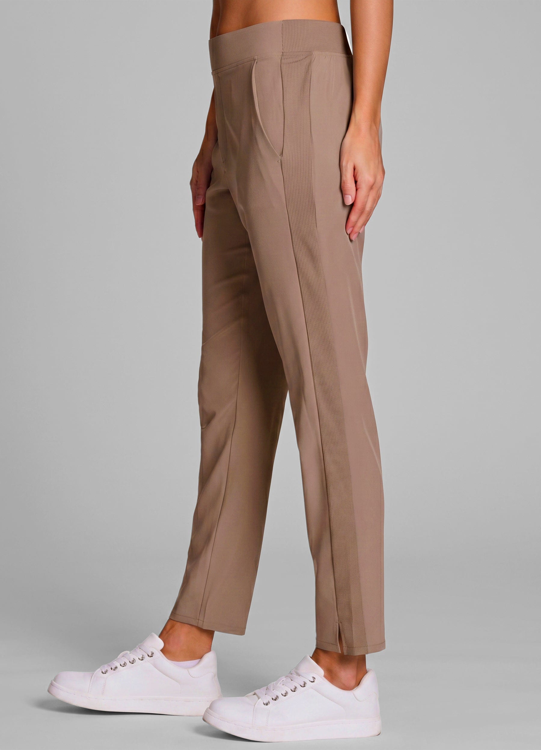 Plus City Stretch Ribbed Ankle Pant - RBX Active