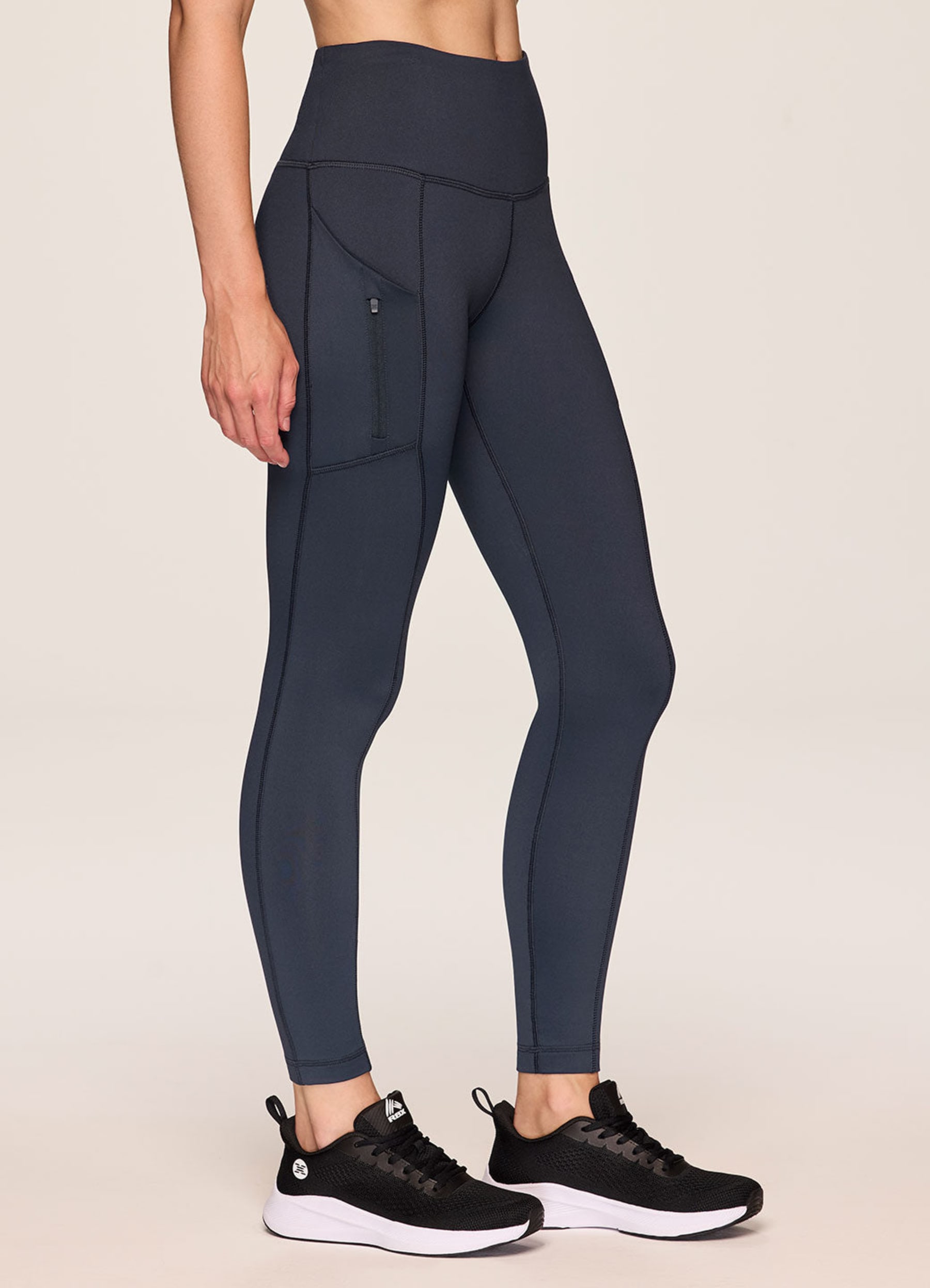 Rbx Chilled Out Fleece Lined Legging Dark Blue Xs
