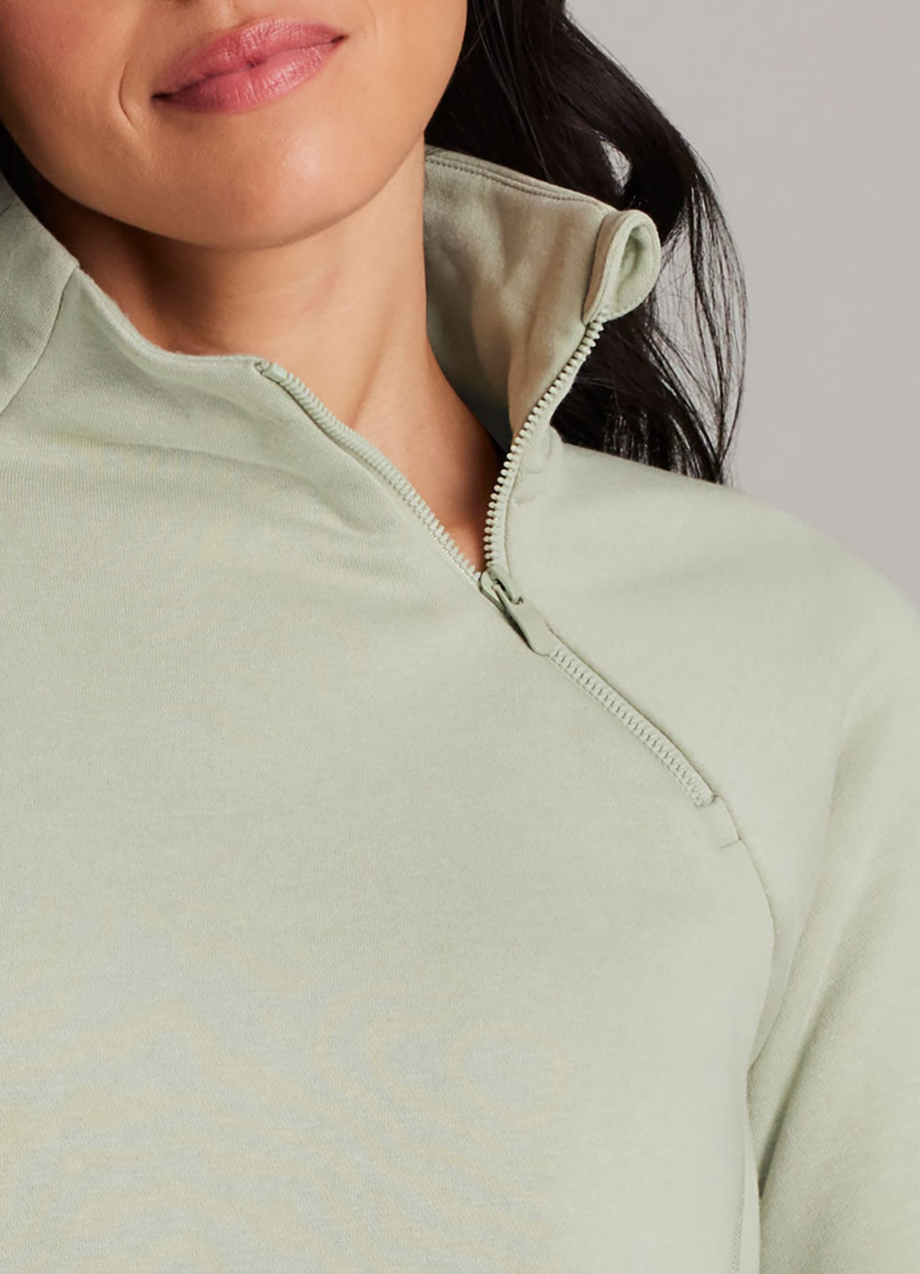 Ready To Roll Fleece Mock Neck Pullover - RBX Active
