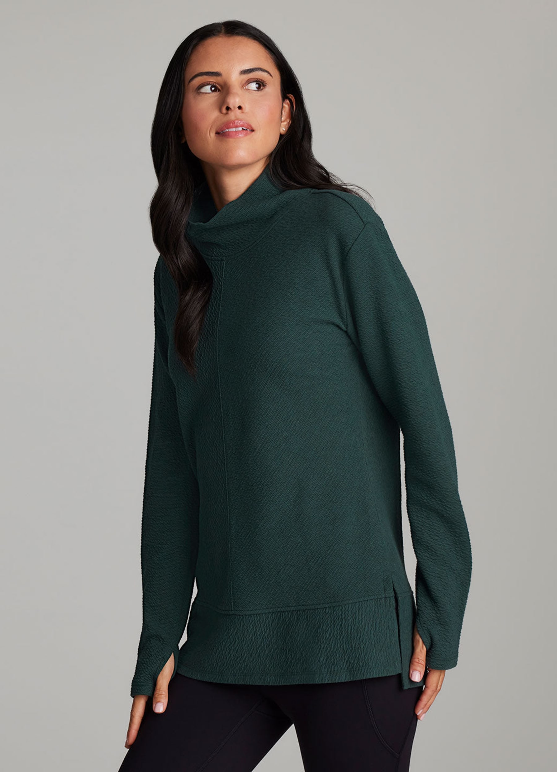 ファクト Studio Jacquard Mock Neck Pullover - RBX Active