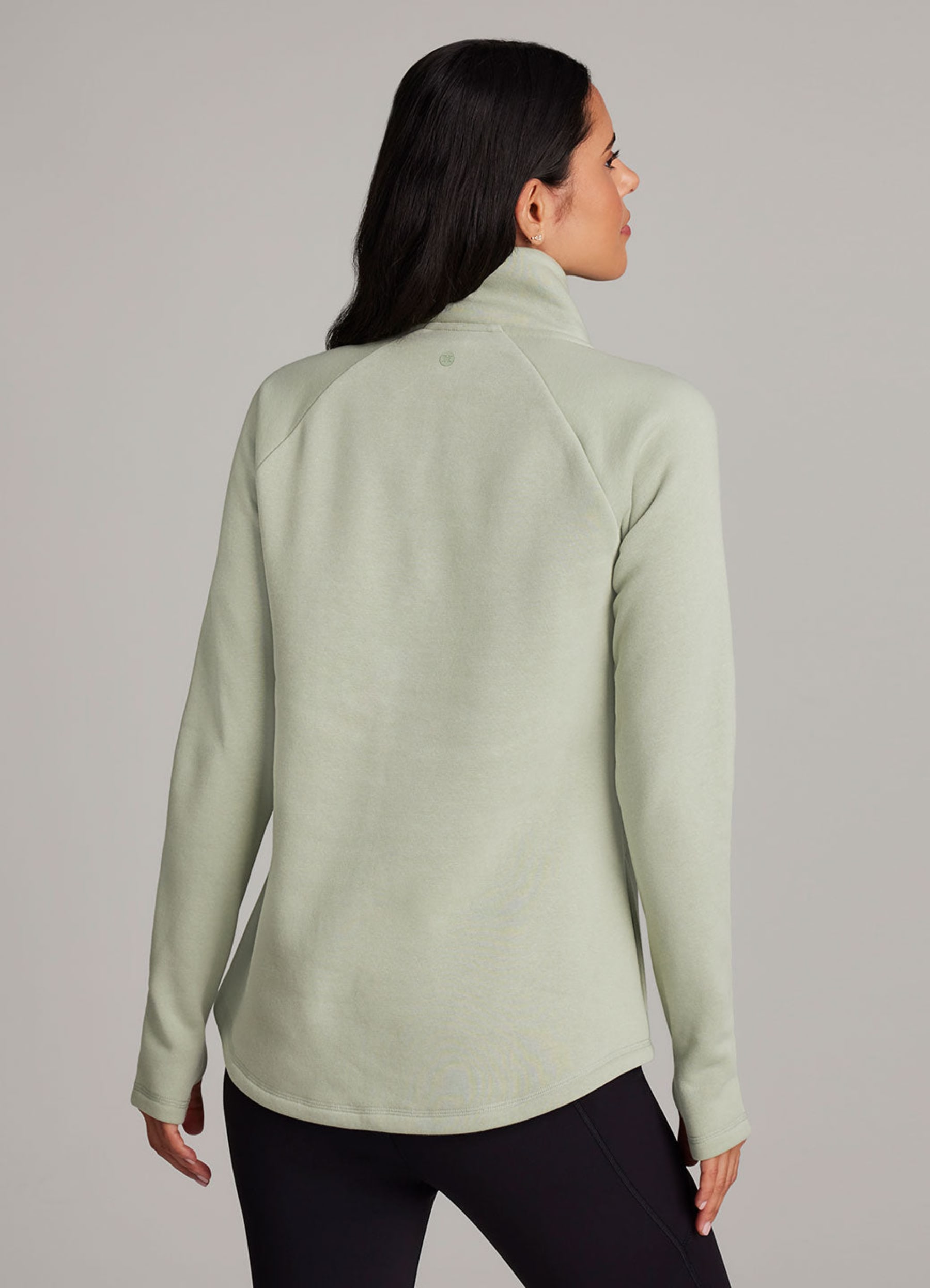 Ready To Roll Fleece Mock Neck Pullover - RBX Active