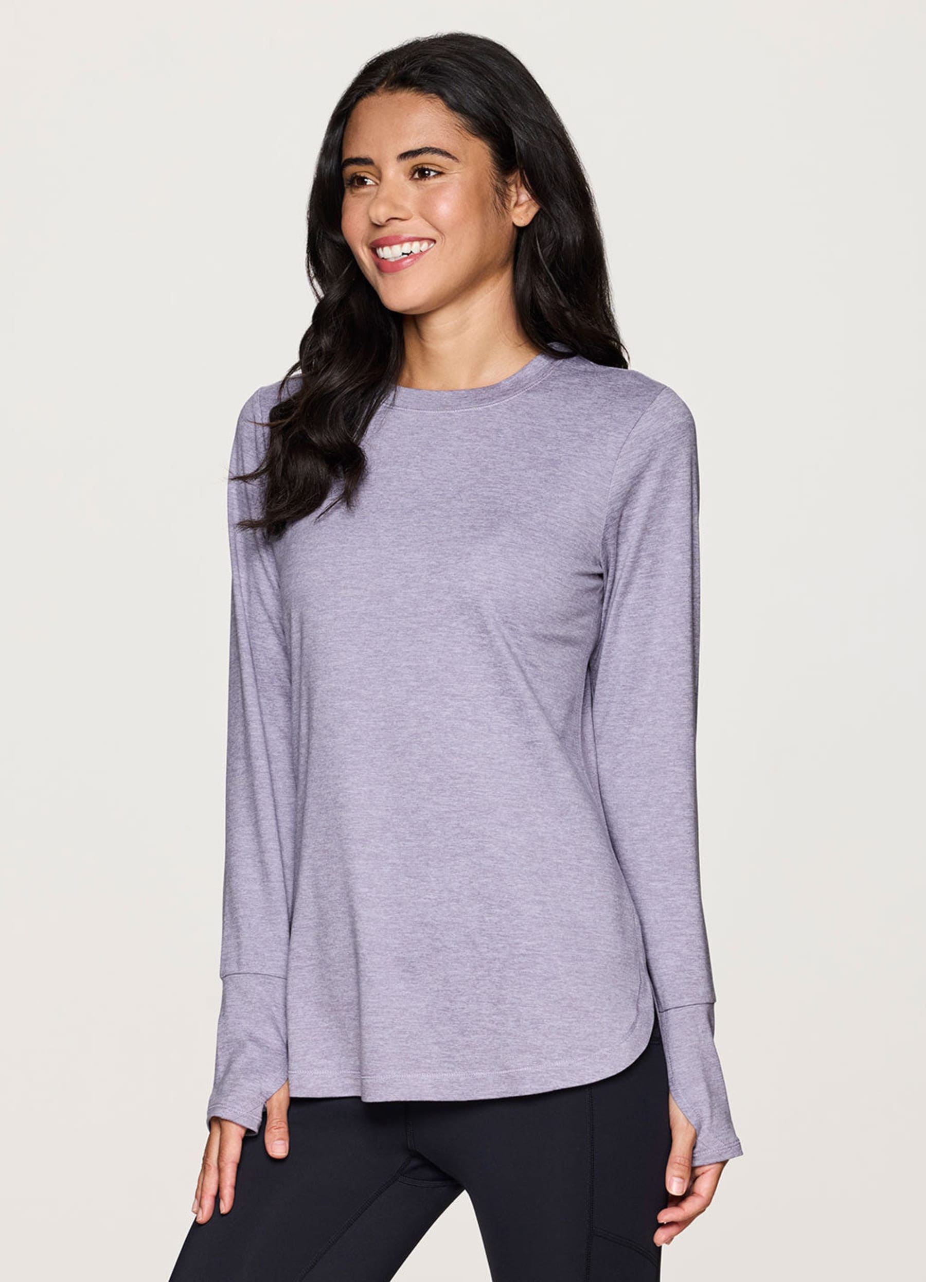Studio Practice Long Sleeve Tunic Tee RBX Active