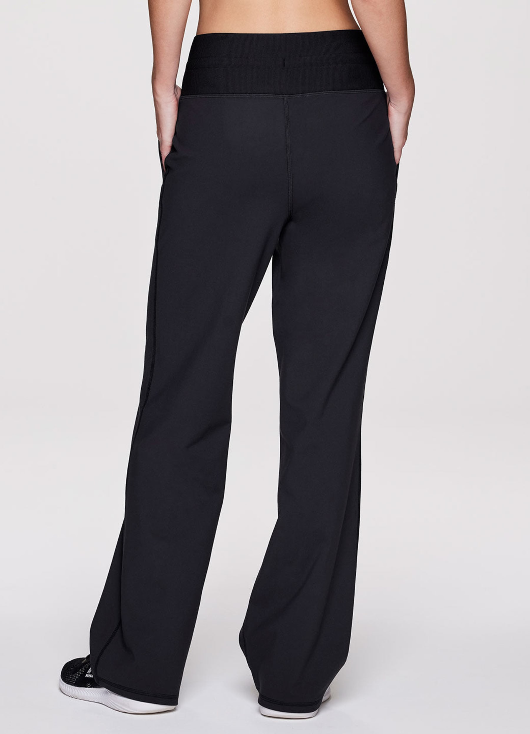 Wide leg active pants top