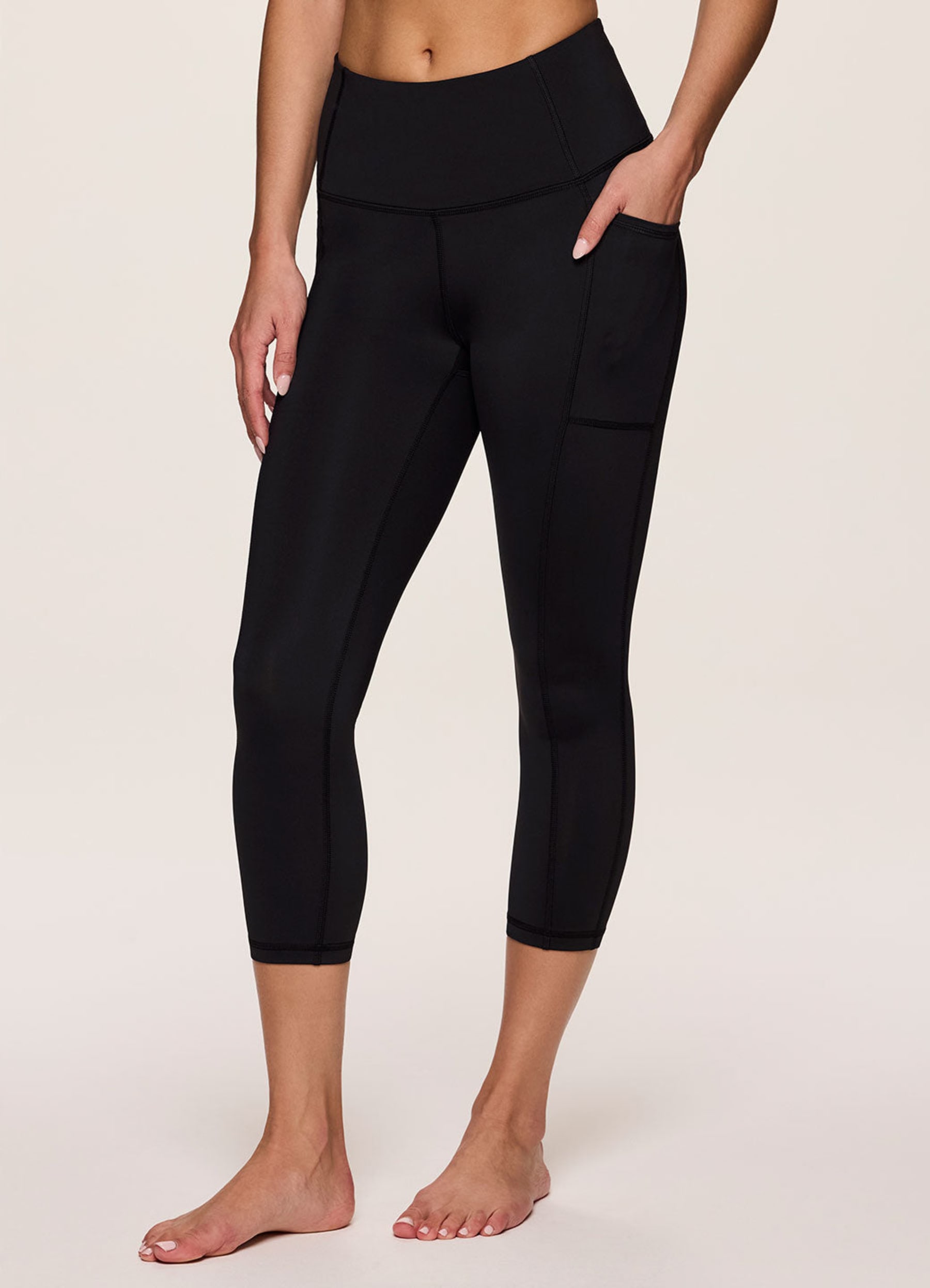 Rbx capri leggings with pocket top