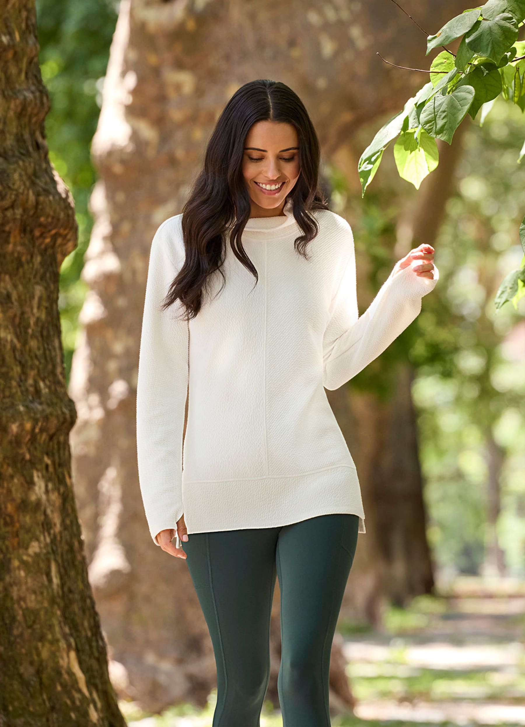 Studio Jacquard Mock Neck Pullover - RBX Active