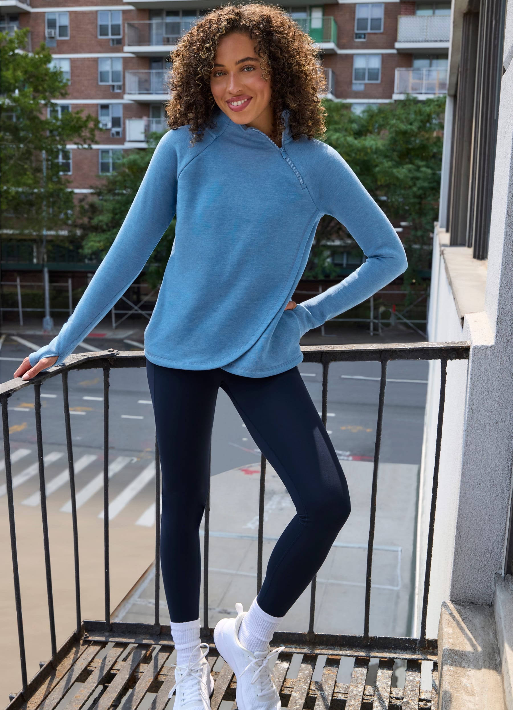 Ready To Roll Fleece Mock Neck Pullover - RBX Active