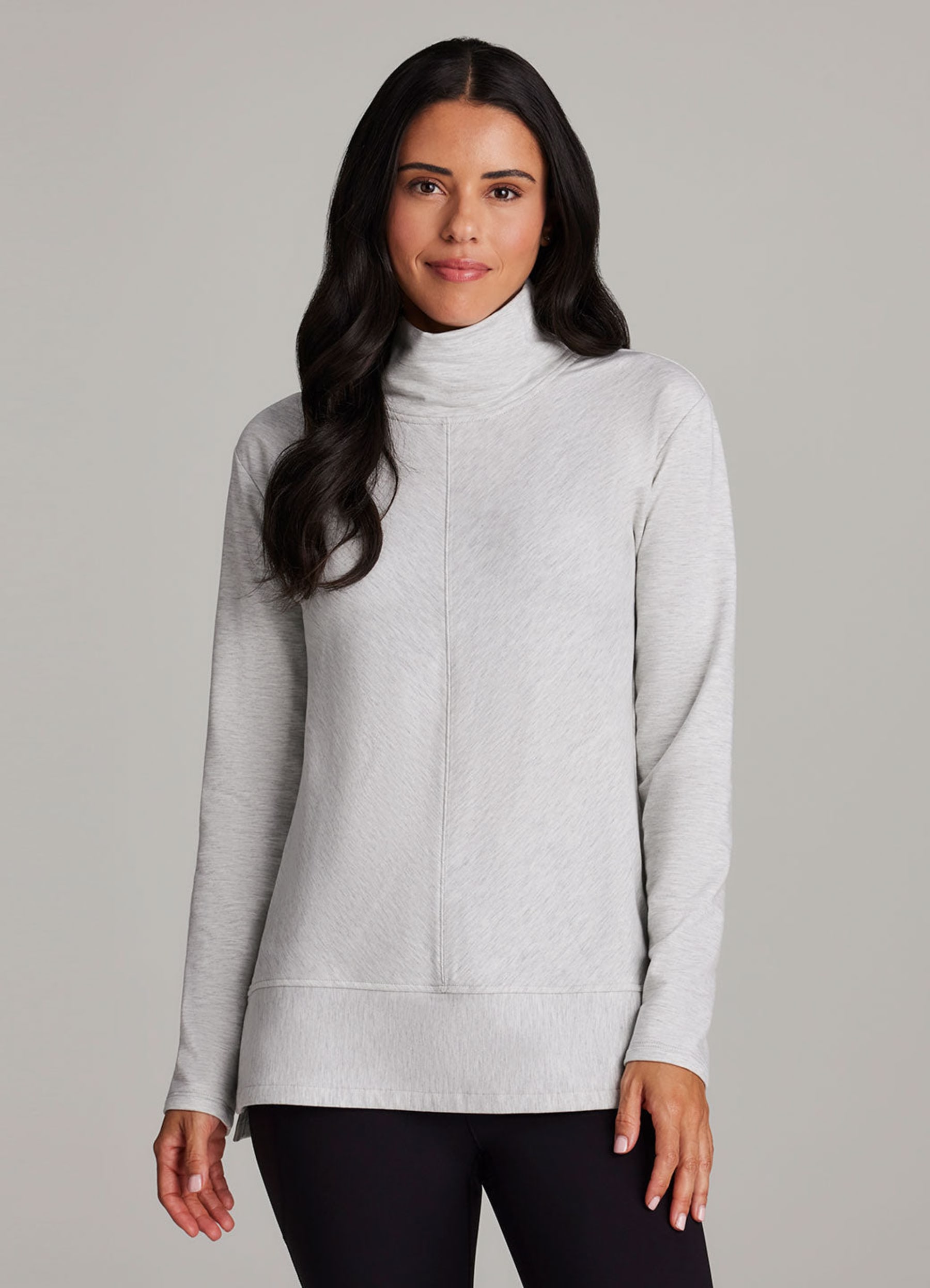 Studio Fleece Mock Neck Tunic - RBX Active
