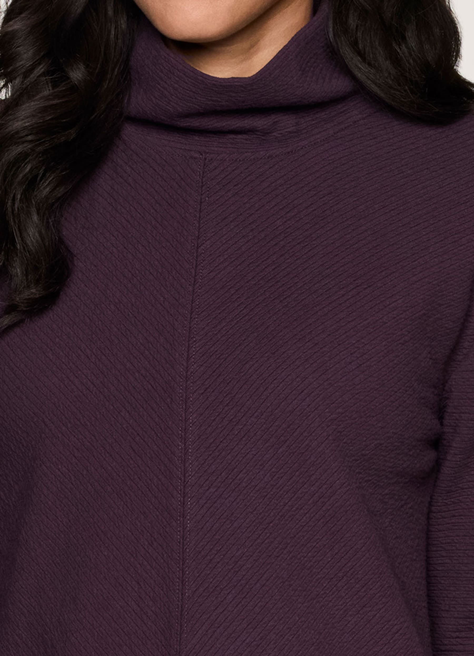 Studio Jacquard Mock Neck Pullover - RBX Active