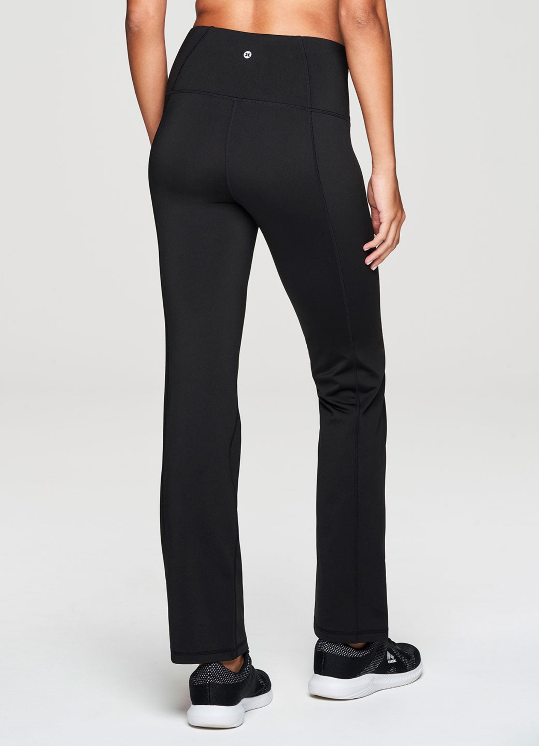 All Black Fleece Bootcut Pants main image 1
