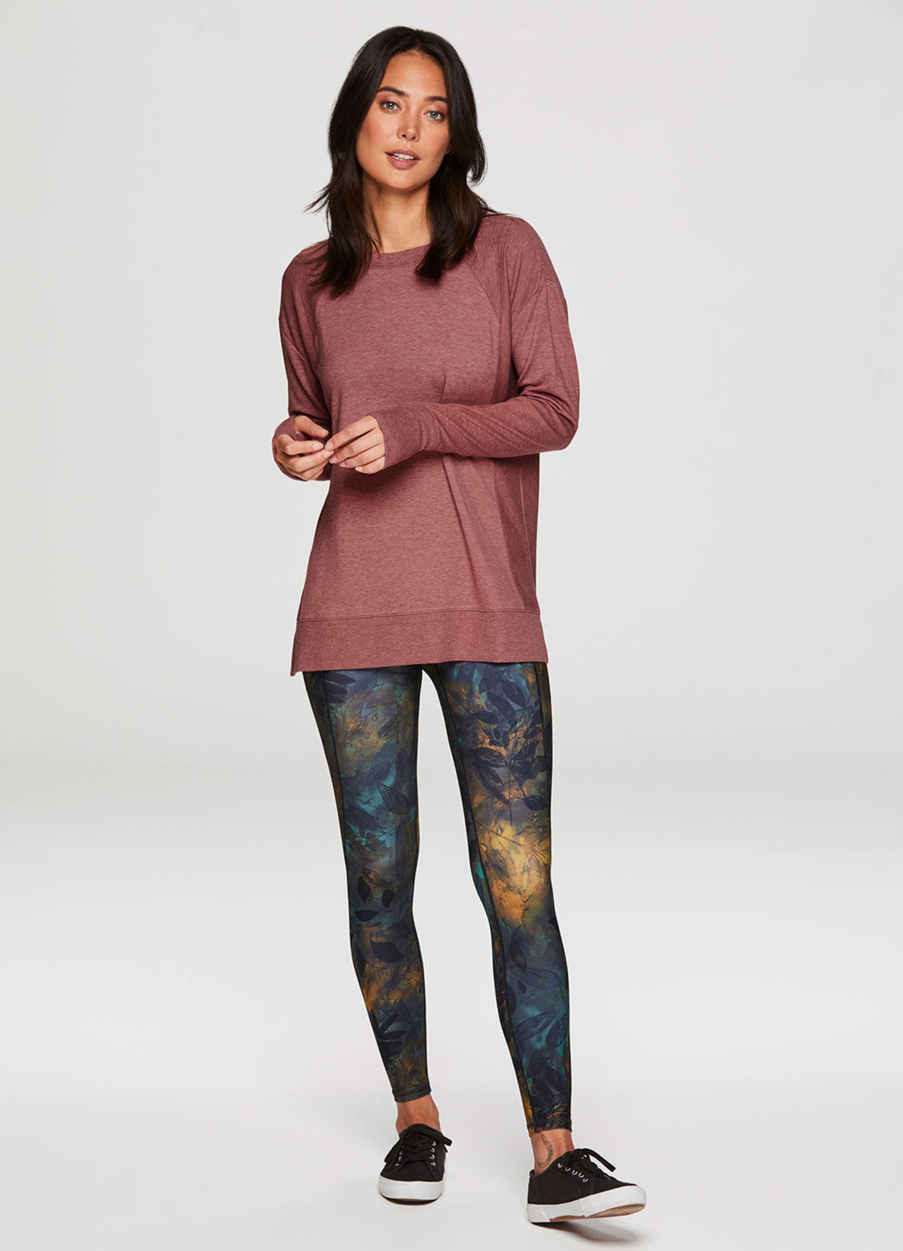 Rbx floral leggings discount
