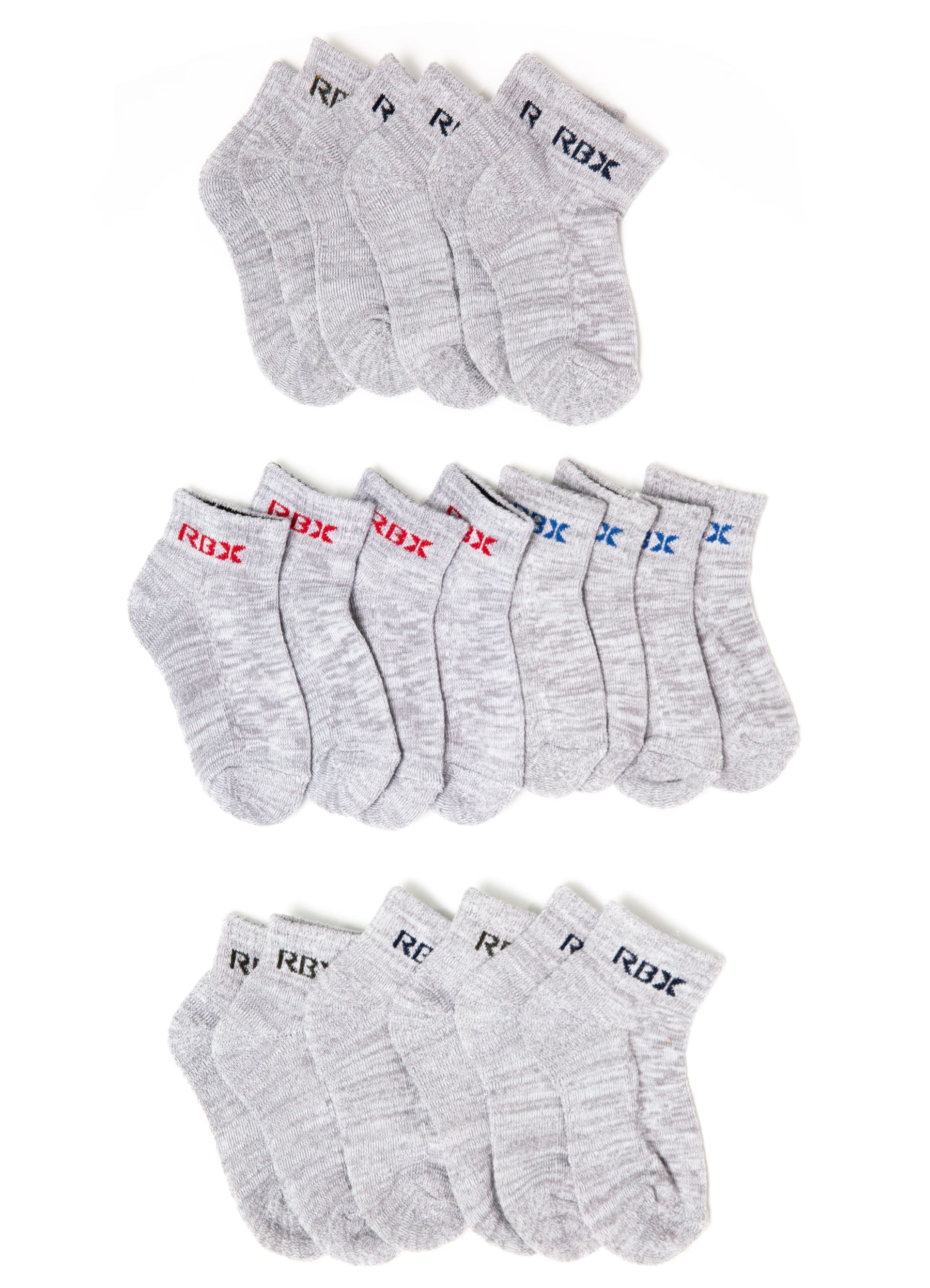 Boy s 10 Pack Low Cut Socks RBX Active
