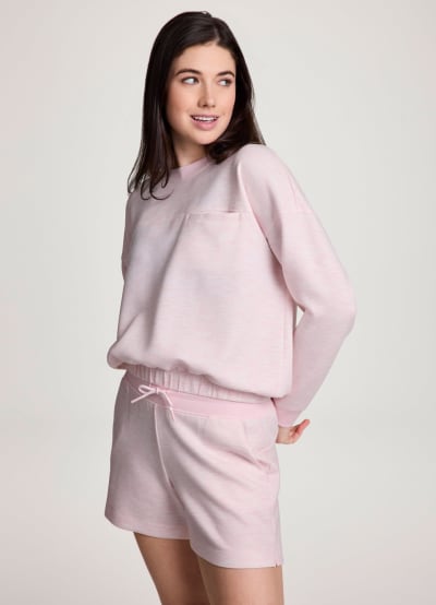 LuxeSoft Banded Pullover