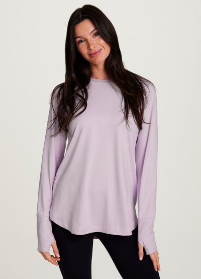 Studio Practice Long Sleeve Tunic Tee