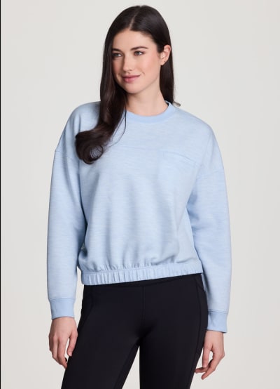 LuxeSoft Banded Pullover