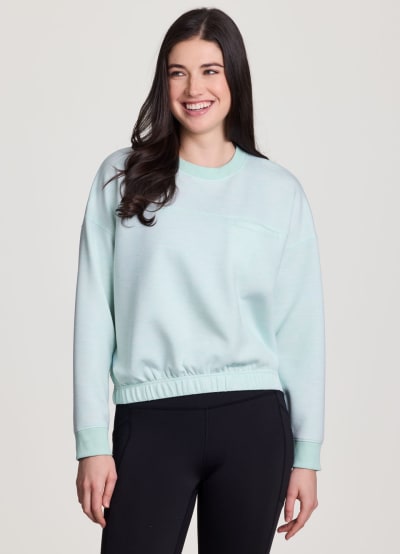 LuxeSoft Banded Pullover
