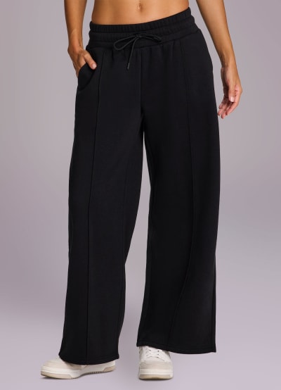 Downtown Fleece Wide Leg Pant