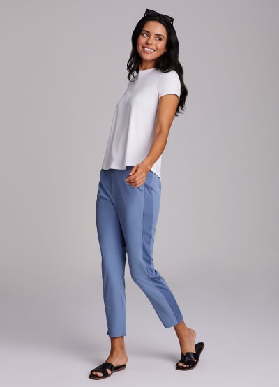 Everyday Ribbed Ankle Pant
