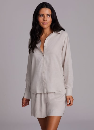 Laidback Linen Button Down Shirt
