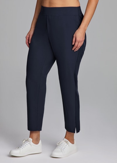 City Stretch Ribbed Ankle Pant - RBX Active