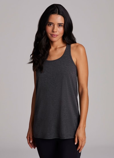 Relaxed Twist Back Tank Top