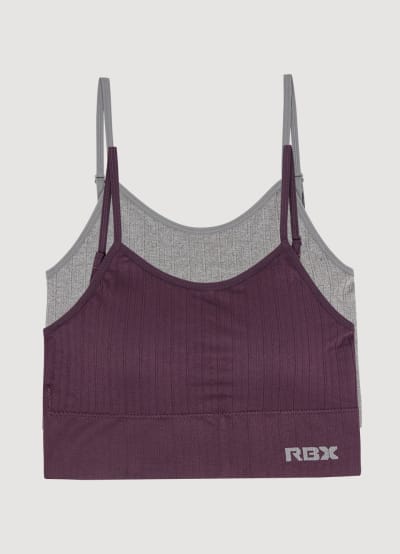 Seamless Ribbed Bralette 2-Pack