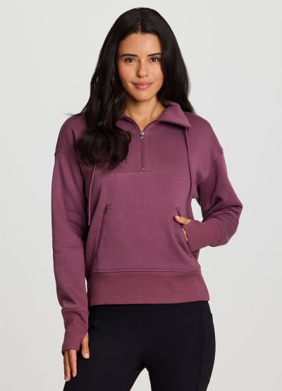 Downtown Fleece 1/4 Zip Pullover