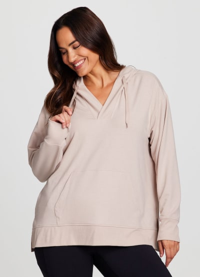 Plus Long Weekend Hoodie Tunic