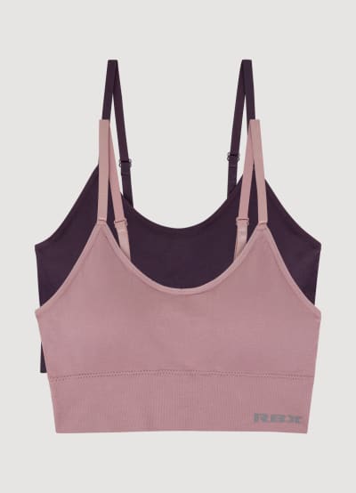 Seamless Longline Bralette 2-Pack