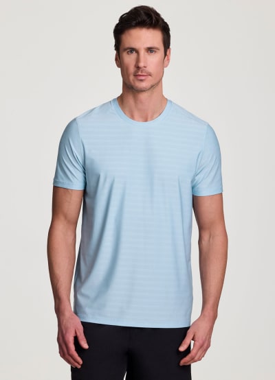 Flex Striped Workout Tee