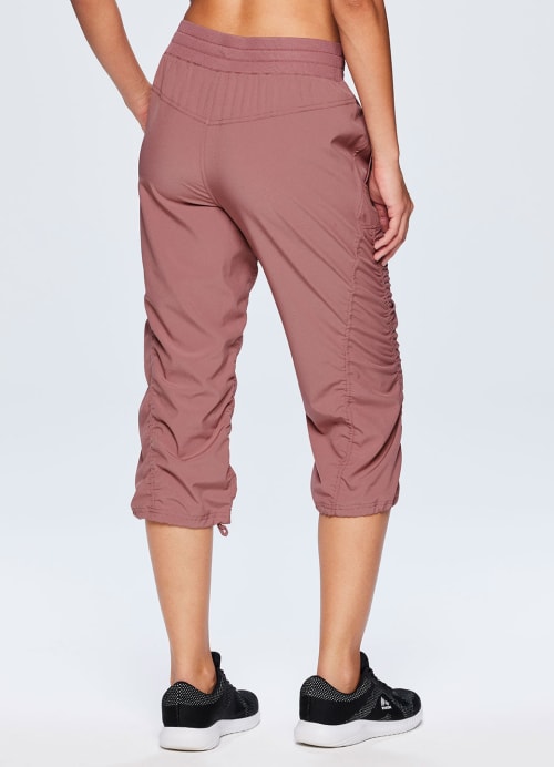 Rbx active women's cargo lightweight woven capri pant hot sale