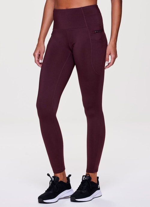 Fleece lined active leggings clearance