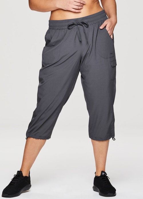 Rbx active women's cargo hot sale lightweight woven capri pant