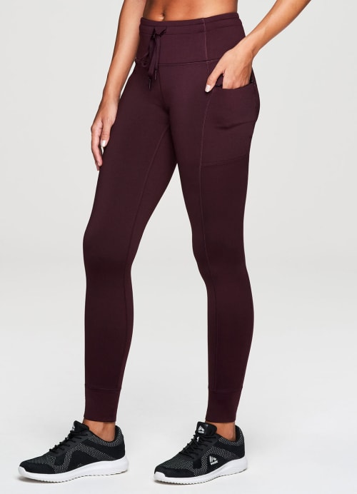 RBX Active Women's Full Length High Waist Fleece Lined Leggings